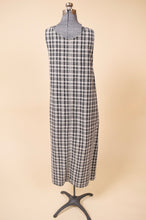 Load image into Gallery viewer, Black and White Plaid Overall Dress By J.L.N.Y., XXL
