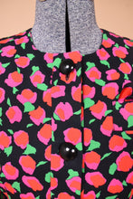 Load image into Gallery viewer, Pink 90s Fruit Dress and Blazer Set By Adele Simpson, S/M
