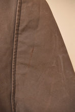 Load image into Gallery viewer, Olive French Waxed Canvas Cape Sleeve Jacket By Le Clan ‘J’, XS
