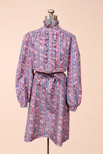 Load image into Gallery viewer, Pink Paisley Belted Dress By Lurie Sport, L
