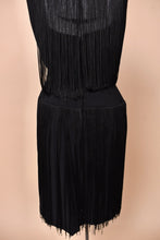 Load image into Gallery viewer, The skirt of the dress is seen to have a separate fringe.
