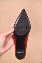 Load image into Gallery viewer, Red Kitten Heels by No Boundaries, 8
