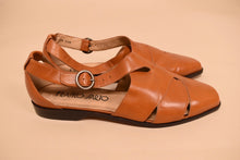 Load image into Gallery viewer, Chestnut Leather Sandals By Franco Sarto, 9.5
