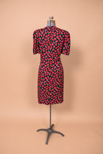 Load image into Gallery viewer, Pink 90s Fruit Dress and Blazer Set By Adele Simpson, S/M
