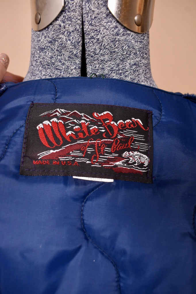 White bear jacket hotsell