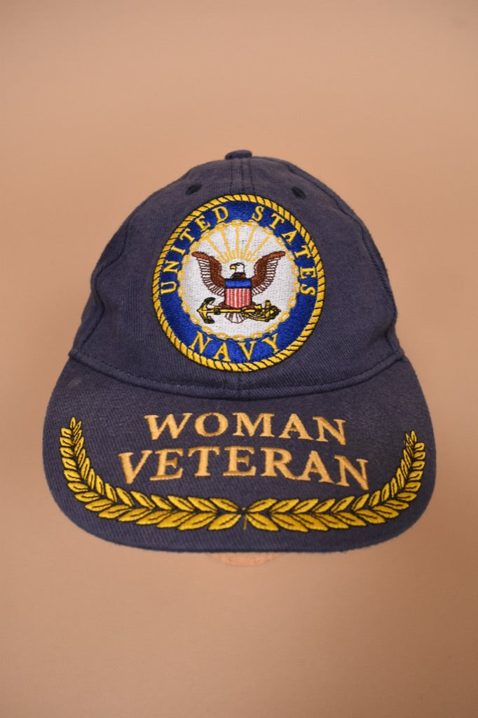 Blue Woman Veteran Hat By United States Navy