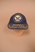 Load image into Gallery viewer, Blue Woman Veteran Hat By United States Navy
