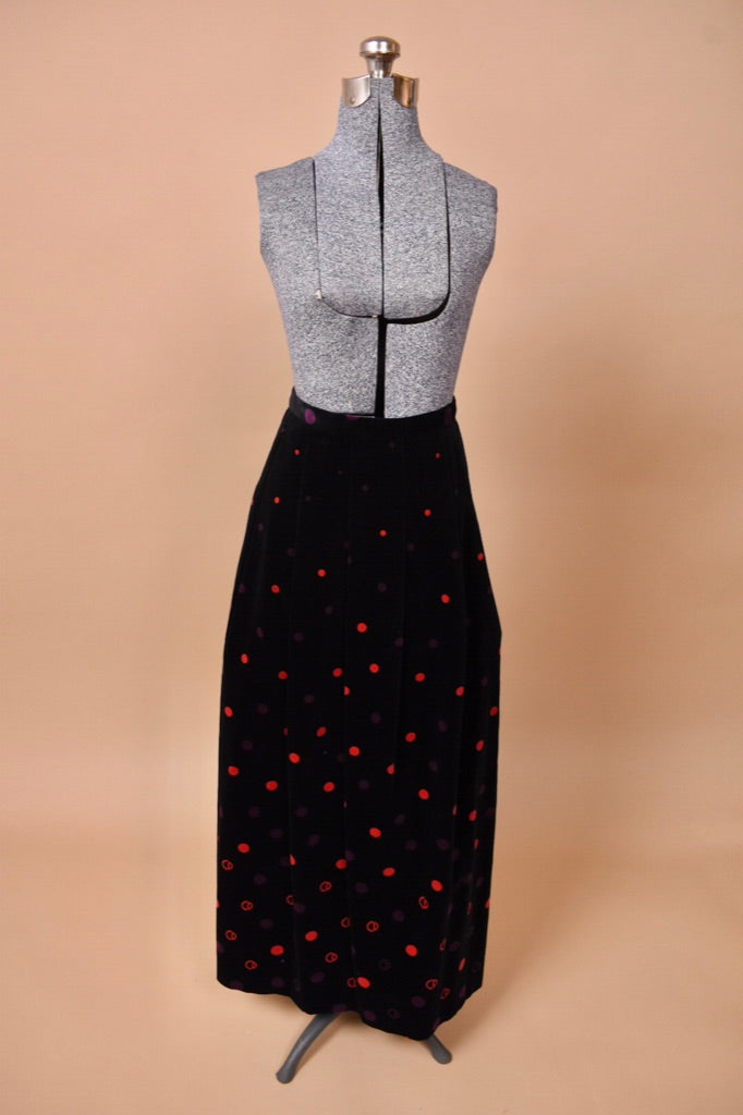 The skirt is seen solo facing forward.